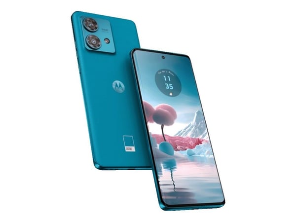 Motorola Edge 40 Neo - 5G pekskärmsmobil - dual-SIM - RAM 12 GB / Internminne 256 GB - pOLED-skärm - 6.55" - 2400 x 1080 pixlar (144 Hz) - 2 bakre ...