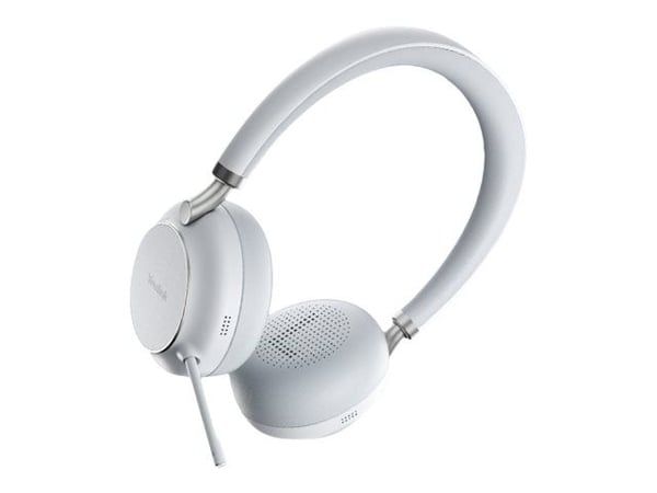 Yealink BH72 - Hodesett - full størrelse - Bluetooth - trådløs - lydisolerende - lysegrå - Optimert for UC