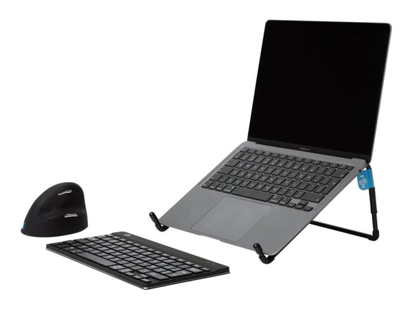 R-Go Laptop stand Steel Travel - Notebookstativ - 10" - 22" - svart