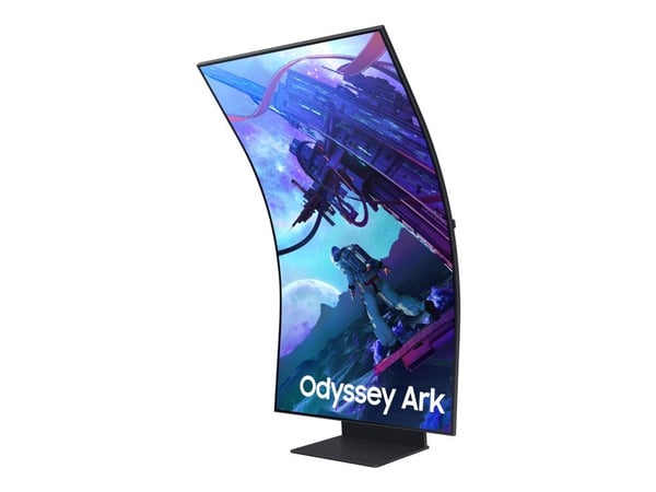 Samsung Odyssey S55CG970NU, 139,7 cm (55"), 3840 x 2160 pikseliä, 4K Ultra HD, LED, 1 ms, Sort