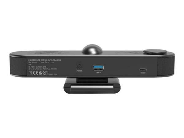 PORT Connect - Konferansekamera - PTZ - farge - 8,3 MP - 3840 x 2160 - 4K - USB 3.1 Gen 1 / USB-C 3.1 Gen 1 - DC 12 V