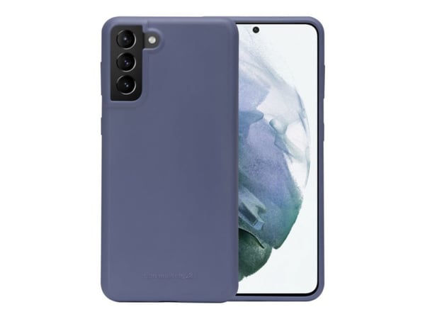 dbramante1928 Bornholm - Bakdeksel til mobiltelefon - 100 % biologisk nedbrytbart plantebasert materiale - Ocean blue - for Samsung Galaxy S21+ 5G