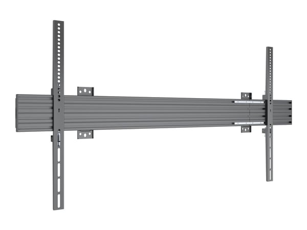 Multibrackets M Wallmount Pro MBW1U Fixed - Monteringssats (2 väggplattor, 2 fasta armar, 2 skenor, ändlock för skenor, förlängning för skena) - fö...