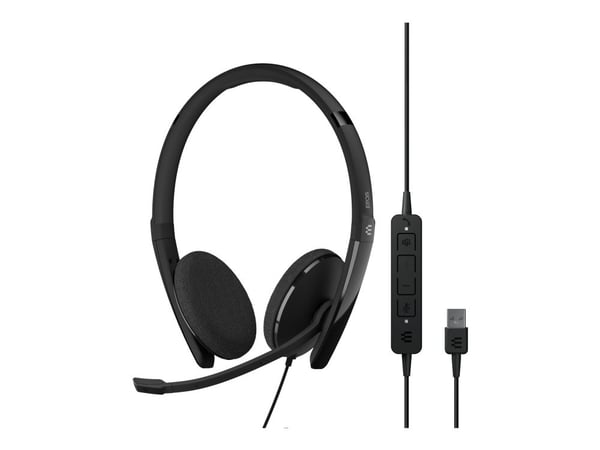 EPOS ADAPT 160T USB II - Hodesett - on-ear - kablet - USB - Certified for Microsoft Teams, Optimert for UC
