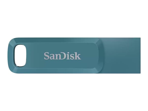 SanDisk Ultra Dual Drive Go - USB-flashstasjon - 64 GB - USB 3.2 Gen 1 / USB-C - navagio-brønn