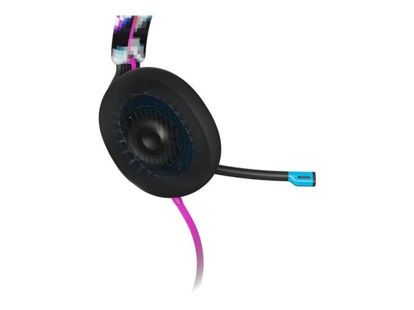 Skullcandy SLYR PRO - Hodesett - full størrelse - kablet - USB, 3,5 mm jakk - lydisolerende - black digi hype