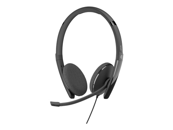 EPOS ADAPT 160 USB II - ADAPT 100 Series - hodesett - on-ear - kablet - USB-A - svart - Optimert for UC