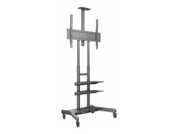 Multibrackets M Public Floorstand Basic 180 Plus - Vagn - för videokonferenssystem - svart - skärmstorlek: 55"-80"
