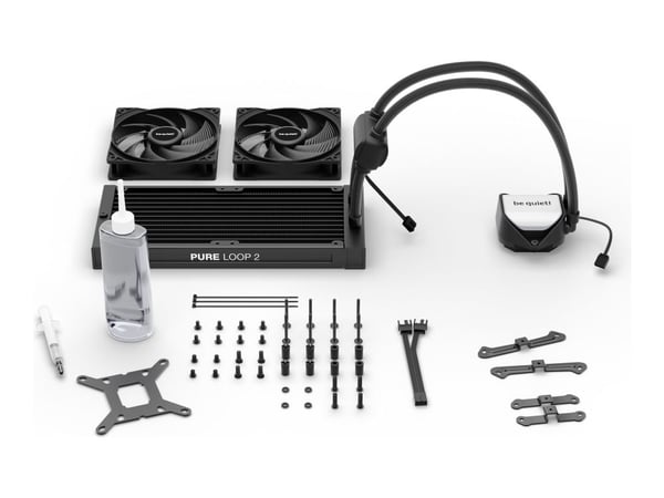 be quiet! Pure Loop 2 Processors nestejäähdytysjärjestelmä 1-pack Musta 120 mm Musta 120 mm
