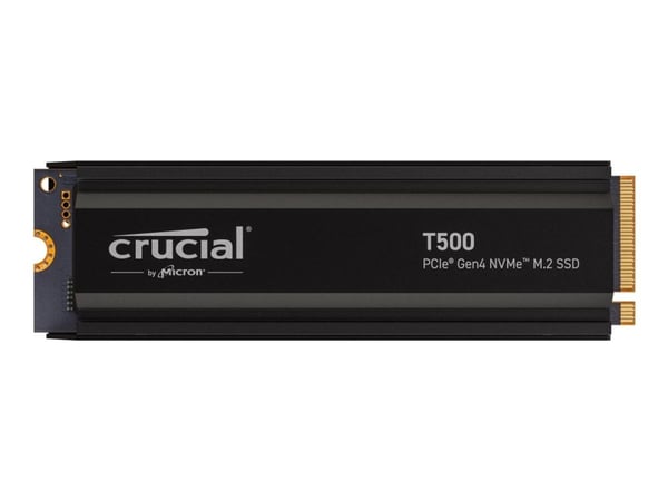 Crucial T500 - SSD - 2 TB - inbyggd - PCIe 4.0 (NVMe)