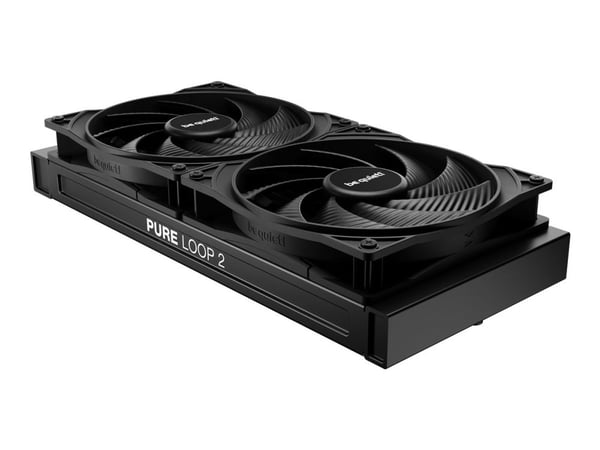 be quiet! Pure Loop 2 - Væskekjølesystem for prosessor - Radiatorstørrelse: 280 mm - (for: LGA1700, LGA1200, LGA1150, LGA1151, LGA1155, AM5, AM4) -...