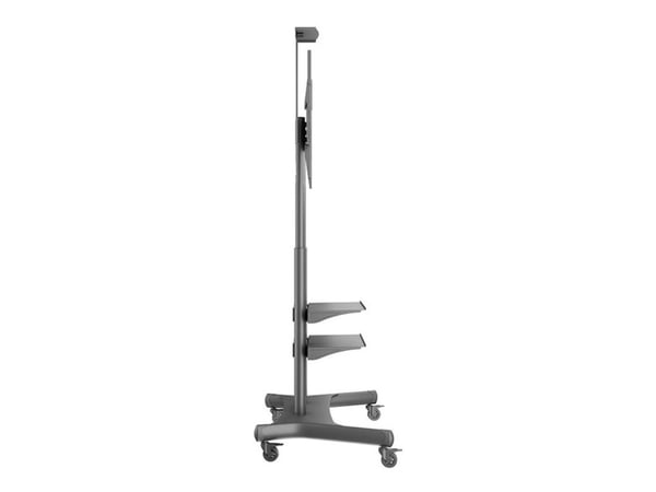 Multibrackets M Public Floorstand Basic 180 Plus - Vagn - för videokonferenssystem - svart - skärmstorlek: 55"-80"