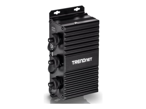 TRENDnet TI-EU120 - Nätverk/strömförstärkare - 1GbE - 1000Base-T, 100Base-TX, 10Base-T - TAA-kompatibel