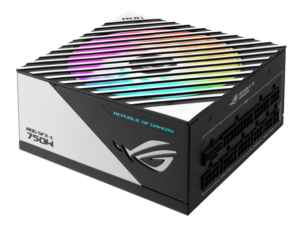 ASUS ROG Loki SFX-L Platinum - Strømforsyning (intern) - ATX 3.0 / SFX-L - 80 PLUS Platinum - AC 100-240 V - 750 watt