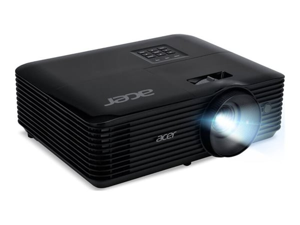 Acer X1128H - DLP-projektori - kannettava - 3D - 4500 lumenia - SVGA (800 x 600) - 4:3