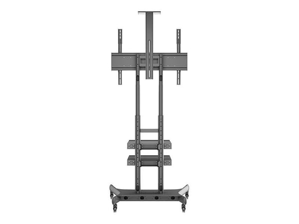 Multibrackets M Public Floorstand Basic 180 Plus - Vagn - för videokonferenssystem - svart - skärmstorlek: 55"-80"