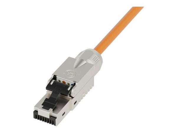 Lanview LVN125417, RJ45, Sinkki, Uros, Suora, Cat6a, F/UTP (FTP)