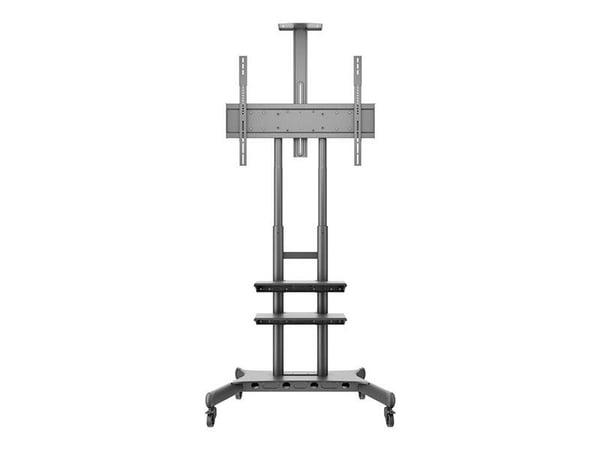 Multibrackets M Public Floorstand Basic 180 Plus - Vagn - för videokonferenssystem - svart - skärmstorlek: 55"-80"