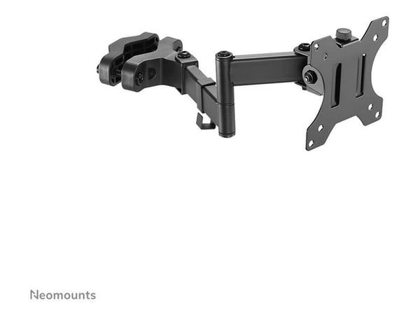 Neomounts FL40-450BL11 - Monteringssett (stangmontering) - full bevegelse - for TV - svart - skjermstørrelse: 17"-32"
