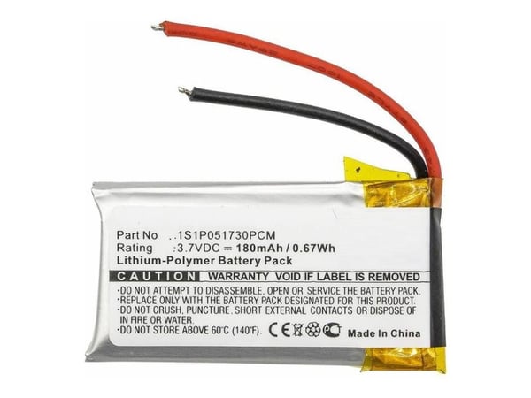 CoreParts MBXWHS-BA032 Batteri for hodetelefoner/hodesett (MBXWHS-BA032)
