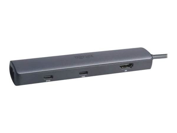 Eaton U442-DOCK40-6, USB Type-C, HDMI, RJ-45, USB 3.2 Gen 2 (3.1 Gen 2) Type-A, USB 3.2 Gen 2 (3.1 Gen 2) Type-C, 30 Hz, 1280 x 720 (HD 720), 1920 ...
