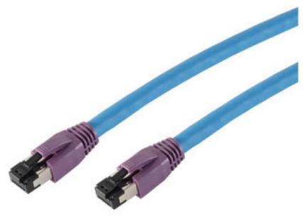shiverpeaks BS08-40011, 0,5 m, Cat8, S/FTP (S-STP), RJ-45, RJ-45, Blå