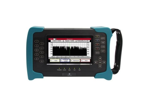 Triax UPM 1400, 50 - 2150 MHz, 1 kpl, Musta, Sininen, TFT, 75 O, 35 - 105 dB