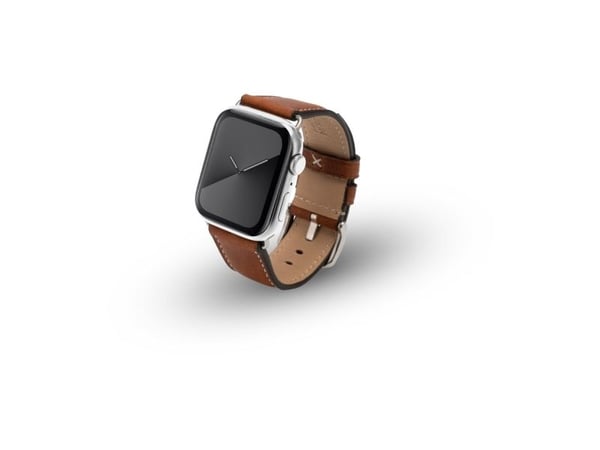 JT BERLIN 10837, Yhtye, Älykello, Ruskea, Apple, Watch Serie 1-3 (42mm), Serie 4-8 (44 45mm), 49mm, Watch Ultra, Aito nahka