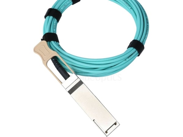 BlueOptics B4QY-BO, 10 m, QSFP56, QSFP56, Hankjønn/hankjønn