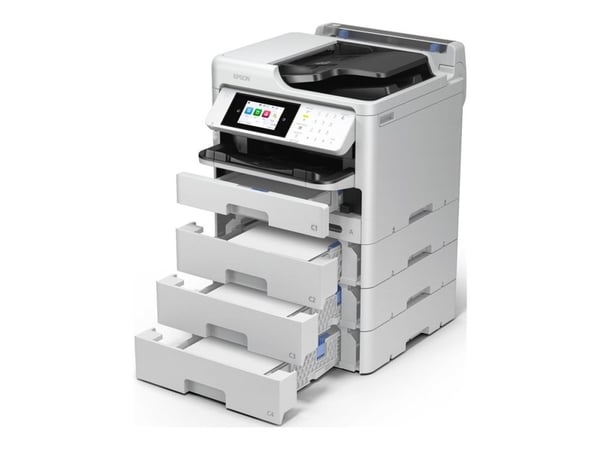 Epson WorkForce Pro WF-M5899DWF - Multifunksjonsskriver - S/H - ink-jet - 216 x 297 mm (original) - A4/Legal (medie) - opp til 25 spm (trykking) - ...