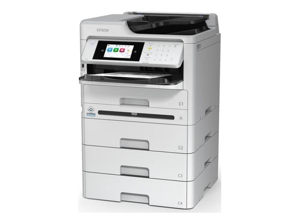 Epson WorkForce Pro WF-M5899DWF - Multifunksjonsskriver - S/H - ink-jet - 216 x 297 mm (original) - A4/Legal (medie) - opp til 25 spm (trykking) - ...