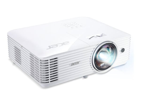 Acer S1286Hn - DLP-projektori - 3D - 3500 lumenia - XGA (1024 x 768) - 4:3 - kiinteä lyhytpolttovälinen linssi - lähiverkko - LAN