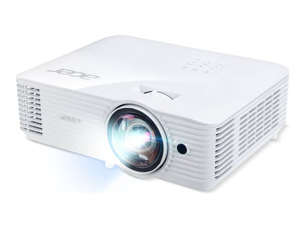 Acer S1286Hn - DLP-projektori - 3D - 3500 lumenia - XGA (1024 x 768) - 4:3 - kiinteä lyhytpolttovälinen linssi - lähiverkko - LAN