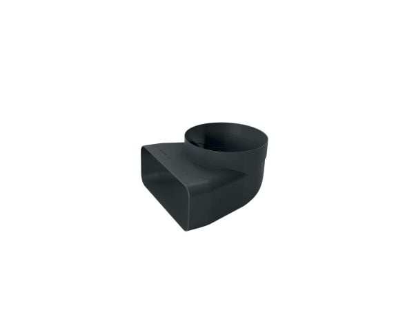 Neff Z861SI1 - 90 degree rectangular to round transition - for N 50 T46CB4AX2, T48CB1AX2; 70 T47TD7BN2, T48TD7BN2; 90 T58TL6EN2