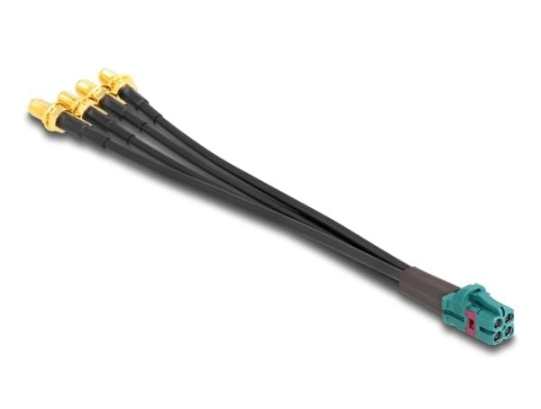 Delock kabel Mini FAKRA Z hunn quad til 4 x SMA hunn A-type