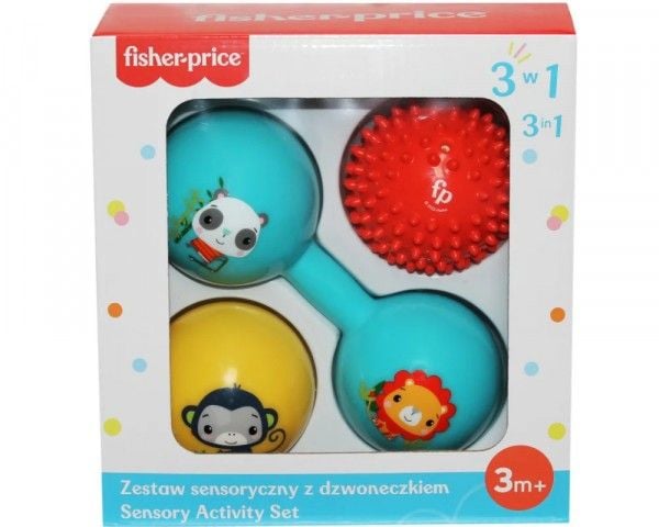 Epee sensorisk sett med bjelle 3-i-1 Fisher Price