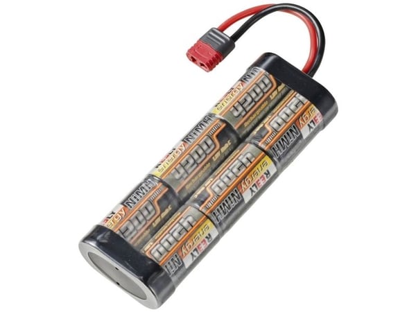 Reely modellbygg-akkupakke (NiMH) 7,2 V 4200 mAh, 6 celler T-stiftsystem (RE-7856817)