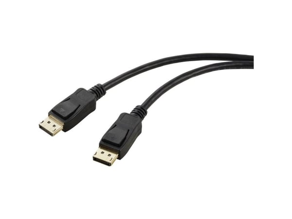 Renkforce RF-5771516, 2 m, DisplayPort, DisplayPort, Hankjønn, Hankjønn, 7680 x 4320 piksler
