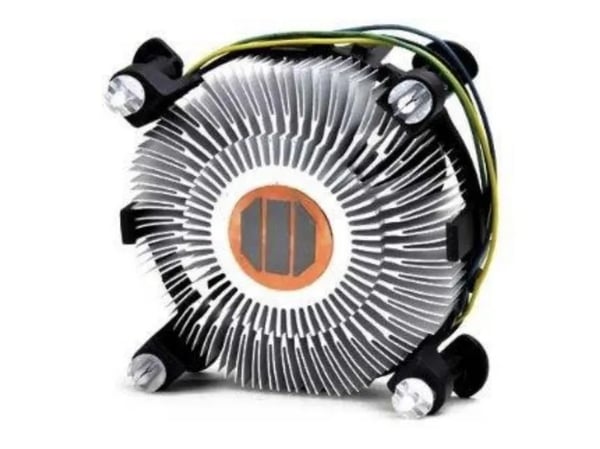 Intel E97378-001 Tietokoneen jäähdytysjärjestelmä Prosessorin ilmajäähdytys Alumiini - Musta 1 kpl (E97378-001) (E97378-001)