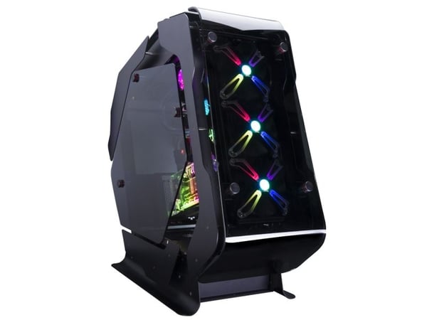 ZALMAN Z-MACHINE 500 - Mid tower - utvidet ATX (E-ATX) - sidepanel med vindu (herdet glass) - ingen strømforsyning - USB/lyd