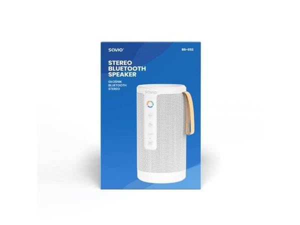 Høyttaler Savio BS-032 hvit (SAVBS-032)