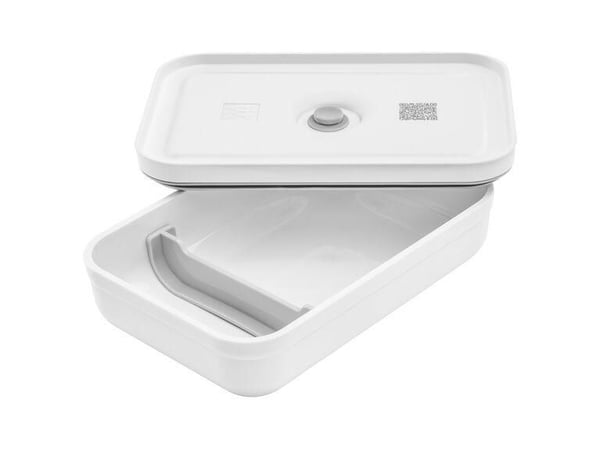 ZWILLING FRESH & SAVE, Lunch container, Adult, Grey, White, Plastic, Silicone, Rectangular, 1 L