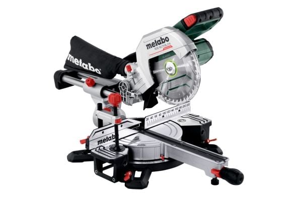 Metabo KGS 18 LTX BL 216, Enkel skråkant, Børsteløs, 5000 RPM, 215 x 40 mm, 7 cm, 30,5 cm