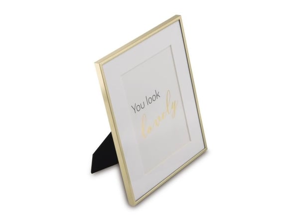 Hama "Sassy", Aluminium, Guld, Enstaka tavelram, Bord, Vägg, 10 x 15 cm, Rektangulär