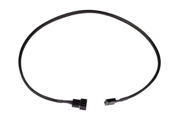 Alphacool tuuletinkaapeli 4-nastainen 4-nastaiseen jatkojohtoon 60cm - musta Alphacool tuuletinkaapeli 4-nastainen 4-nastaiseen jatkojohtoon 60cm - musta