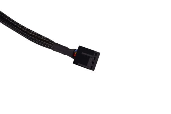 Alphacool tuuletinkaapeli 4-nastainen 4-nastaiseen jatkojohtoon 30cm - musta