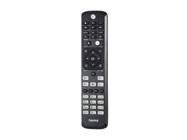 Hama 00221063, TV, IR Kabelfri, Trykknapper, Svart