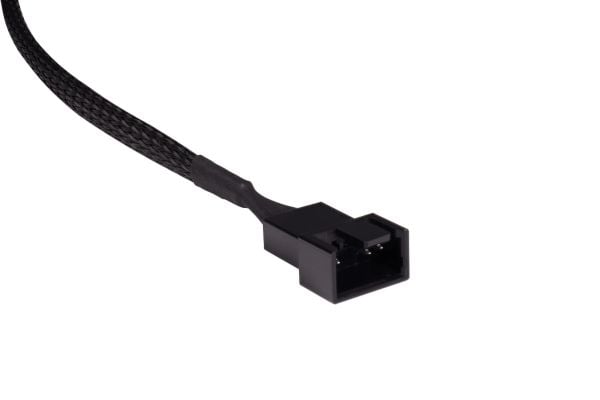 Alphacool Y-splitter 4-pins til 3x 4-pinners PWM 15cm - svart