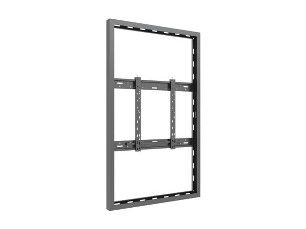 Multibrackets M Pro Series - Innhegning - smal, medium - for flatpanel - universal - stål - svart - skjermstørrelse: 55" - monteringsgrensesnitt: i...