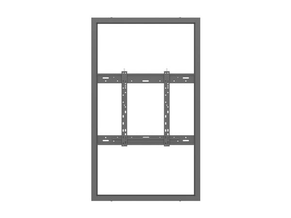Multibrackets M Pro Series - Innhegning - smal, medium - for flatpanel - universal - stål - svart - skjermstørrelse: 55" - monteringsgrensesnitt: i...